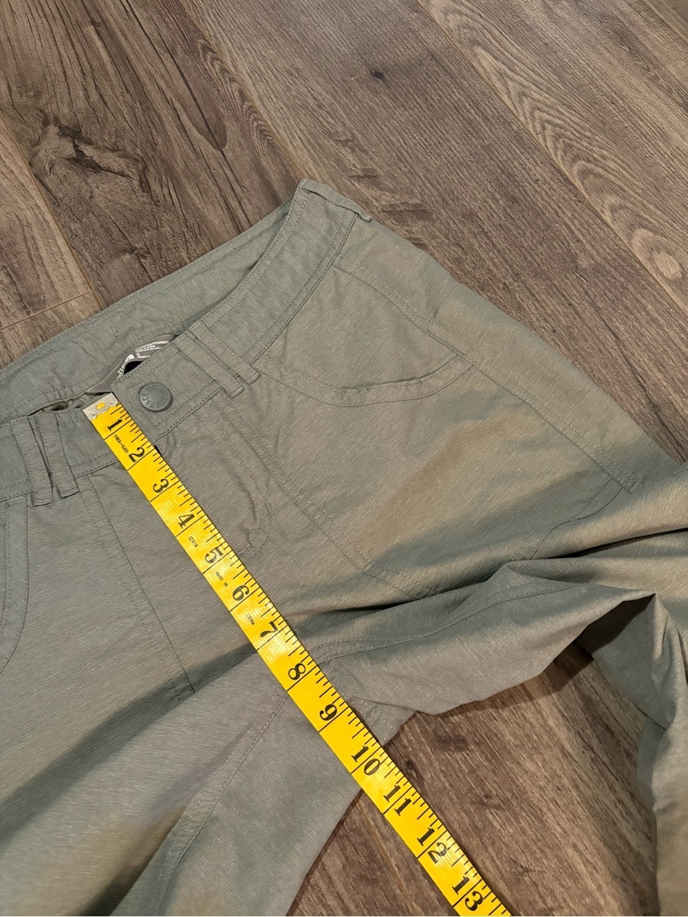 The North Face pants hiking roll legs with snaps to capris size 0 - Picture 11 of 12